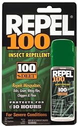 Repel 100 1 oz Insect Repellent Pump Spray 100% DEET 402000