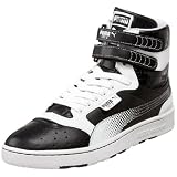 PUMA Men's Sky II Island Hi Sneaker,Black/White,10.5 D
