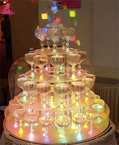 12 Pack of Water Submersible Decorative LED Liquid Cubes- White