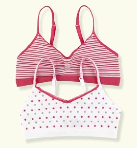 2 Pack - Older Girls' Seamfree Assorted Crop Tops