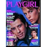 Playgirl Magazine July 1985: John Travolta; Billy Hufsey NUDE; SExy European Men at their Barest! book cover