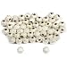50 Sterling Silver Round Stardust Beads Beading 4mm