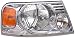 Putco 401201 Chrome Trim Headlamp Covers