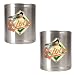 Baltimore Orioles MLB 2pc Stainless Steel Can Holder Set- Primary Logo by Great American Products