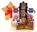 Wine.com Stellar Ghirardelli Chocolate Assortment Star Shaped Gift Box