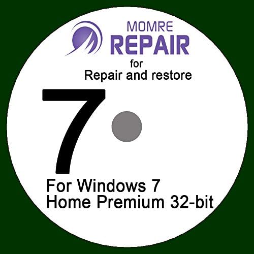 Windows System Live Boot OS Repair Recovery for Windows 7 Home Premium 32-bit with Momre Repair CD Disk