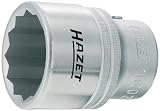 HAZET(ハゼット)  ソケットレンチ(12角タイプ・差込角19mm) 1000Z38