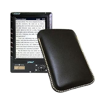 Ectaco Jetbook E-book Reader Housse Lecteur Ebook Etui Liseuse eReader Protection Livre électronique Pochette en cuir Ectaco Jetbook E-book Reader Housse Lecteur Ebook Etui Liseuse eReader Protection Livre électronique Pochette en cuir