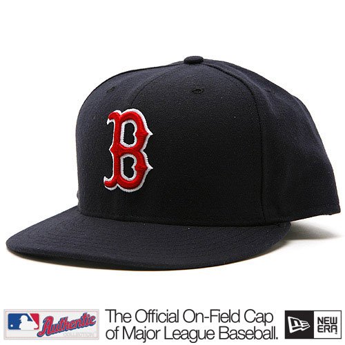 Boston Red Sox Navy Blue On-Field 59FIFTY Fitted Hat by New Era