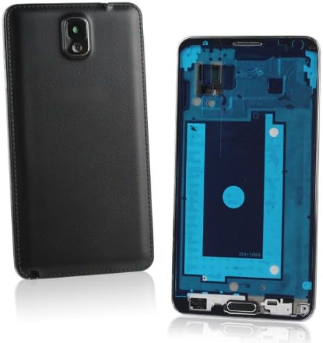 Genuine OEM Full Housing Cover Case Replacement Part for Samsung Galaxy Note 3 N9005 (Black)