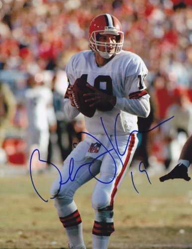 Bernie Kosar signed autographed 8 x 10 photo Cleveland Browns