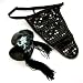 California Exotics / Swedish Erotica Showgirl Black Sequined Panty & Pasties Lingerie
