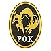 Metal Gear Solid Fox Hound Ground Zeroes PS4 Xbox Cosplay PVC 3D Velcro Patch