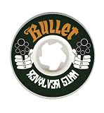51mm Revolvers White Bullet Wheels - Set of 4