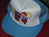 Nintendo Officially Licensed Hat - Mario Brothers - Lt Blue/White