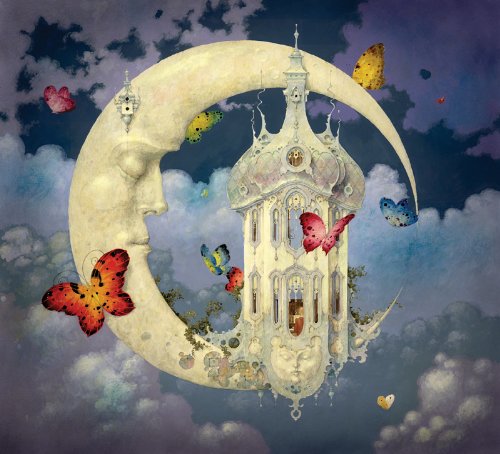 Daniel Merriam Man in the Moon Wooden Jigsaw Puzzle
