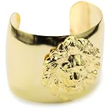 Privileged NYC Lion Gold plated Cuff 2