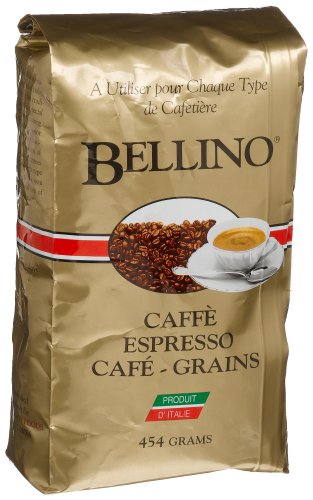 Bellino Caffe Espresso Beans, 16-Ounce Bags (Pack of 3) by Bellino