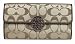 Authentic Coach Alex Slim Envelope Clutch Wallet 46765 Khaki Copper