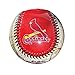 Franklin Sports St. Louis Cardinals Baseball Teeball - Soft Strike - City Themed Graphic PVC Cover - Soft Core - MLB Official Licensed Product