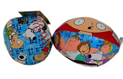 Family Guy Softee Sports Balls - Safe and fun vinyl soft balls (Set of 2 pcs)