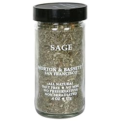 Morton & Bassett Sage, .4-Ounce Jars (Pack of 3)