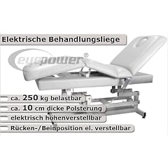 11932 Elektrische Behandlungsliege Therapieliege Massageliege Ruheraumliege in wei�