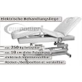 11932 Elektrische Behandlungsliege Therapieliege Massageliege Ruheraumliege in wei�