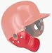 Sporting Goods : C-Flap Baseball Batting Helmet Face Guard - Left Handed Batters