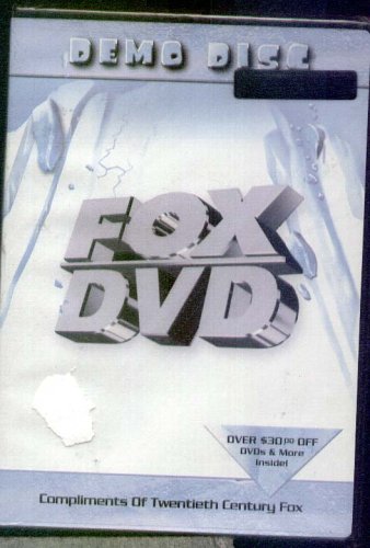 FOX DVD - DEMO DISC - Excerpts from Ice Age, Planet of Apes, Moulin Rouge , the Hustler, Simpsons, M.A.S.H.< Behind Enemy Lines, X-Files, 