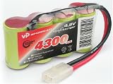 Review VAPEX 4VP4300SC-S-T1 / VAPEX 4.8V 4300mAh SC Radio Control Battery