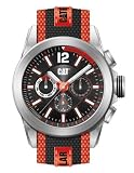 CAT Watches - Big Twist Multifunction 42.5mm - Black / Red /Black & Red Nylon