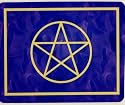 Gold Pentacle Mouse Mat