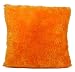 Orange Flurry Teddy Bear Pillow Sham