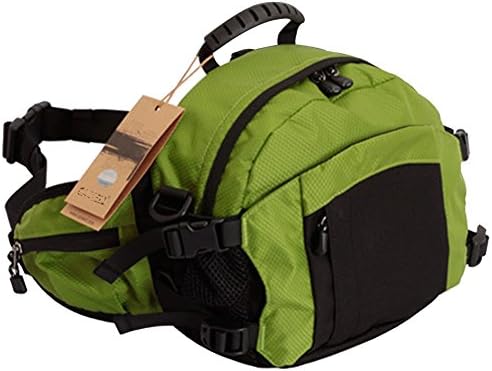 Nasis Unisex Protective Pouch Bag Schuter Shoulder Bag for DSLR camera such as Canon Nikon digital pocket camera bag in 2 Sizes AL2051 (light green)