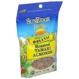 Review SunRidge Farms  / Sunridge Farms Organic Tamari Roasted Almonds, 7-Ounce Bags (Pack of 6)