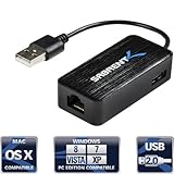 Sabrent 2-Port Portable USB 2.0 Hub and 10/100 Ethernet LAN Network Adapter (NT-HBGG)