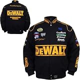 JH Design Matt Kenseth DeWalt Black Twill Uniform Jacket