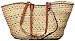 Moroccan Straw Summer Shoulder Beach / Shopper / Tote Bag 25" X 15"