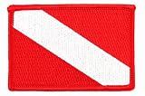 Diver Down Flag Patch Embroidered Iron On Scuba Diving Emblem Souvenir 51Y8DhBxgFL. SL160 Diver Down Flag Patch Embroidered Iron On Scuba Diving Emblem Souvenir