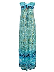 Ankle Length Beaded  Off the Shoulder Maxi Dress  With a Bow(s)
