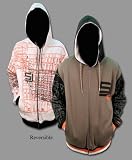 Sean John - Sean John "Blueprint" Mens Reversible Zip Up Hoody