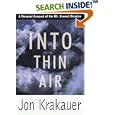 Into Thin Air: A Personal Account of the Mount Everest Disaster (G K Hall Large Print Book Series)