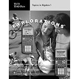 Texas Instruments TOPICALG1WKBK Topics In Algebra 1