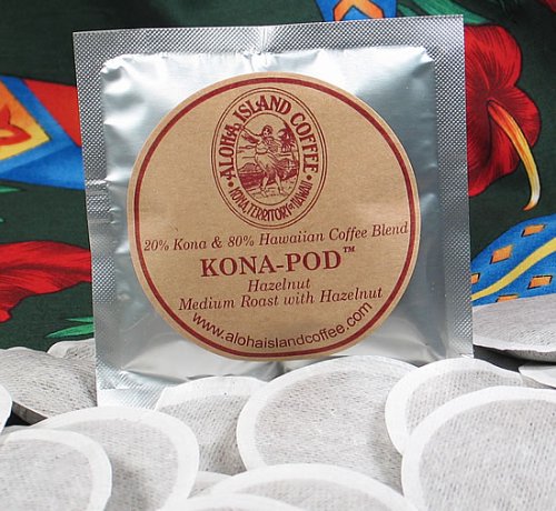 Exclusive, Aloha Island, Kona-Hawaiian Coffee Pods! Our Fabulous 20% Pure Kona Coffee!... by Aloha Island Coffee Co.
