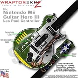 WWII Bomber War Plane Skin by WraptorSkinz TM fits Nintendo Wii Guitar Hero III (3) Les Paul Controller (GUITAR NOT INCLUDED)