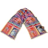 Laurel Burch Scarves, Fantastic Feline Totem Classic