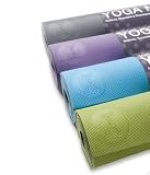 YogaRat's eco-friendly, nontoxic, SGS-certified, stylish yoga mats come in two varieties: RAT MAT PRO in 100% TPE, 24 x pro-length 72 x 5mm thick in printed- and non-printed styles and RAT MAT CLASSIC in clean PVC, 24 x 68 x 1/4 thick - many available styles and colors let you energize your practice with a whole new Rattitude!