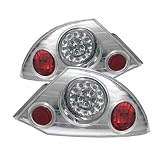 00-02 Mitsubishi Eclipse Led Taillights - Chrome 