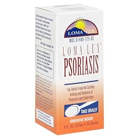 Loma Lux Homeopathic Medicine, Psoriasis, 8 fl oz (237 ml)